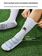 Kelme Football Socks Men's Middle Tube Thick Towel Bottom Youth Professional Competition Training Non Slip Socks