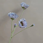 Poppy Artificial Flowers 65cm Long Stem Fake Flowers For Home Decor Garden Wedding Party Decoration DIY Flower Arrangement New