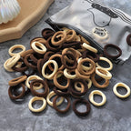 50/100Pcs Colorful Nylon Hair Bands for Children Scrunchie Hair Ties Rubber Band Kids Elastic Hair Leagues Girl Hair Accessories