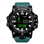 Men’s Digital Sports Watch – Waterproof Multifunction Military Watch