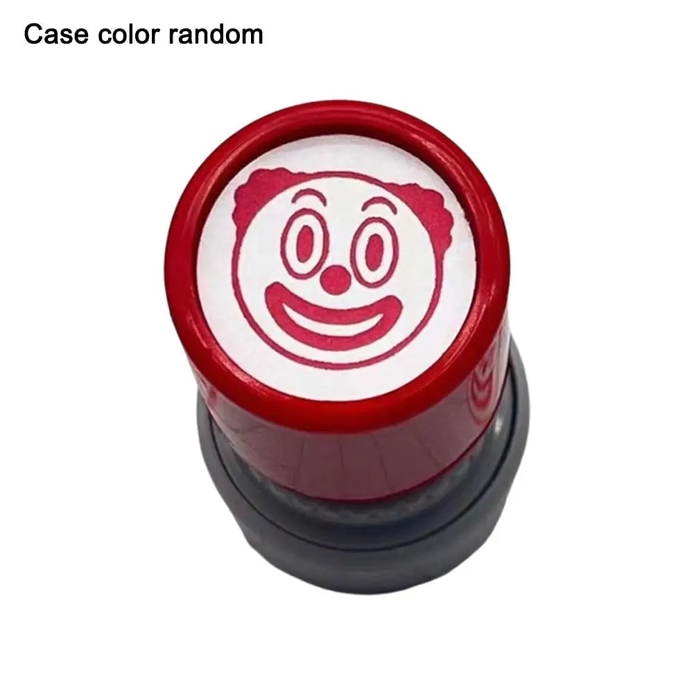 New Prank Trick Engraved Funny Seal Stamp Self-Inking Printing Kids Stamp Creative Novetly Face Memes Seal Clear Stamps