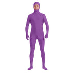 New Full Body Zentai Suit Costume For Halloween Men Second Skin Tight Suits Spandex Nylon Bodysuit Cosplay Costumes