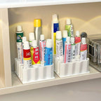 Multi Purpose Pen Holder with Desktop Storage Compartments