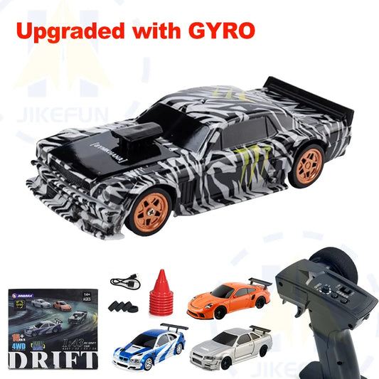 Gyro 4WD RC Drift Racing Car High-Speed Radio Control Toy