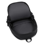 Simple solid color backpack,  travel backpack, plenty of storage space, very suitable for commuting, school, work and going out.