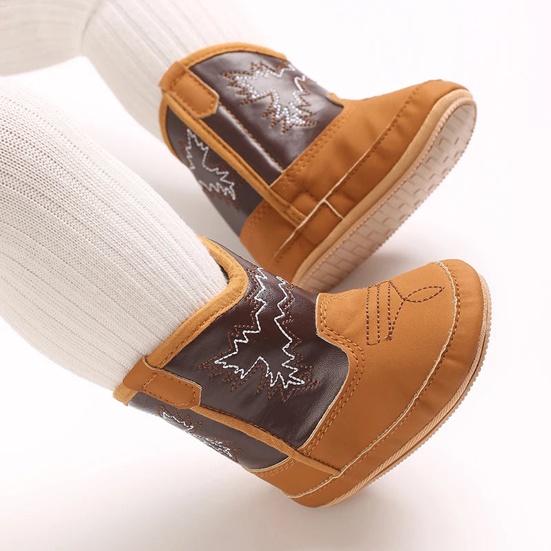 Baby Winter Boots Warm First Walker Shoes for Boys Girls