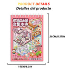 20Pcs 20in1 3D Cartoon Sticker Book | DIY Scenes Creative Gift for Kids, Portable Sticker Album for Birthday Christmas Crafts