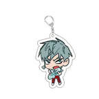 Anime Alien Stage Chibis Keychain Luka Ivan Till Mizi Hyuna Sua Key Ring Game Accessories  Backpack Pendant Prop Jewelry Gift