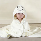 Baby Hooded Bath Towels Cartoon Animal Newborn Soft Towel Blanket Toddler Bathrobe Warm Sleeping Swaddle Wrap for Boys Girls