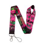 Cute Anime Lanyards For Key Neck Strap Lanyards ID Badge Holder Keychain Key Holder Hang Rope Keyrings Accessories Gifts