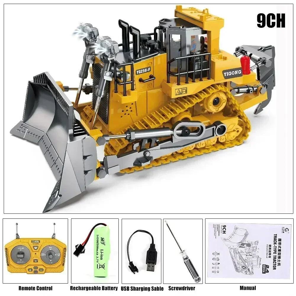 RC Construction Vehicle Toy Remote Control Excavator Truck