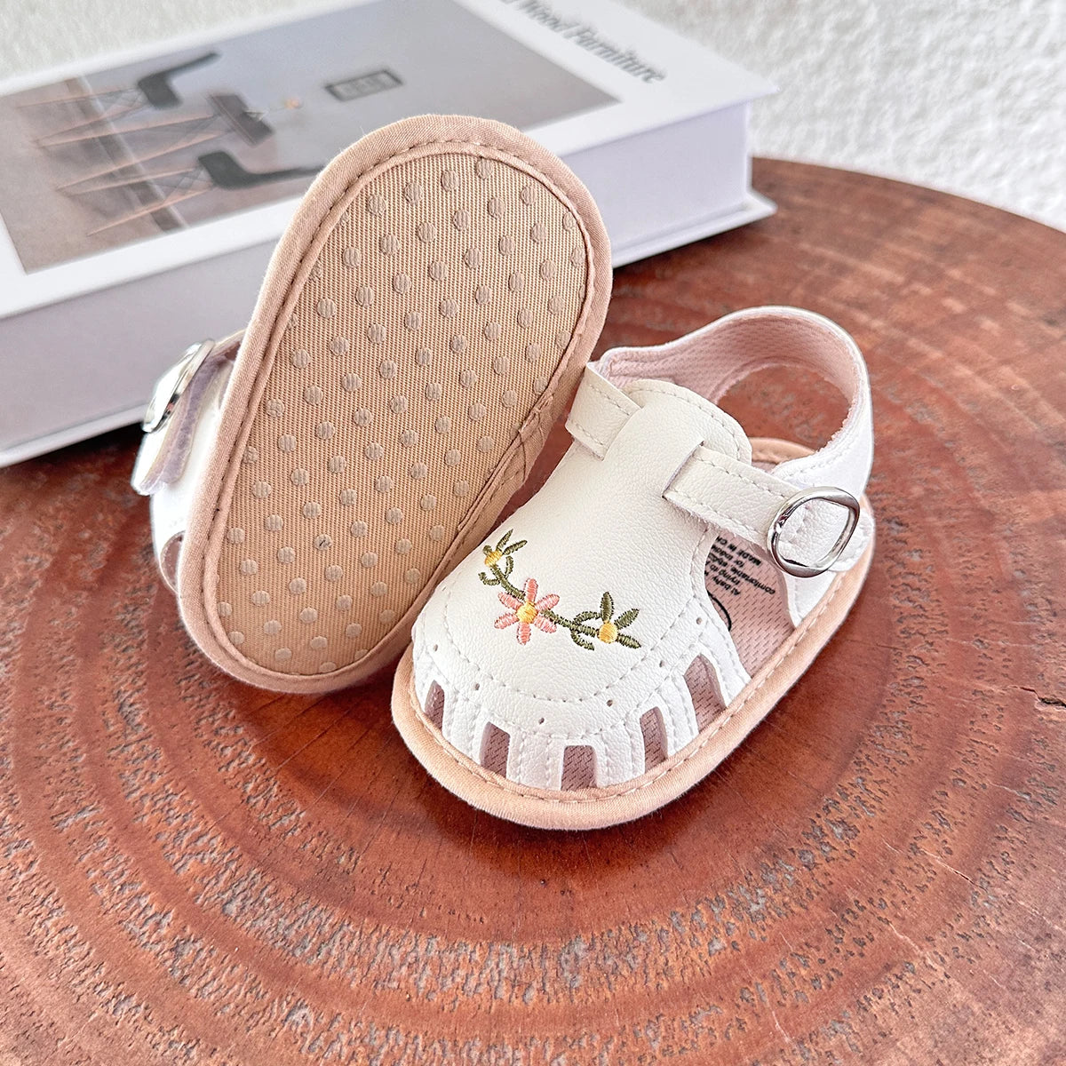 Infant Baby Sandals First Walker Crib Shoes for Boys Girls