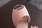 Girls Rhinestone Flower Shoes Princess Dress Pumps for Kids