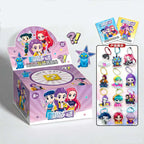 32 Pack Blind Bag Acrylic Keychain Mystery Grab Bag for School Backpack Anime Kids Gift Collectibl