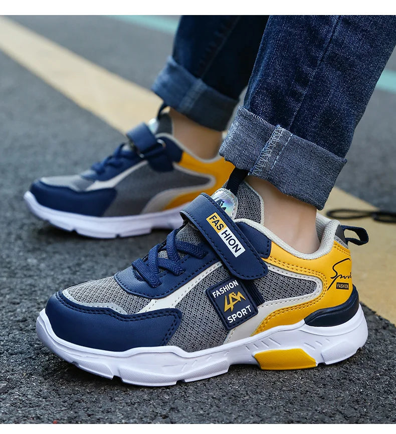 Kids Sneakers Breathable Sports Shoes for School and Play