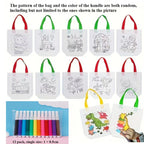 DIY Graffiti Gift Bags with Markers for Kids Parties