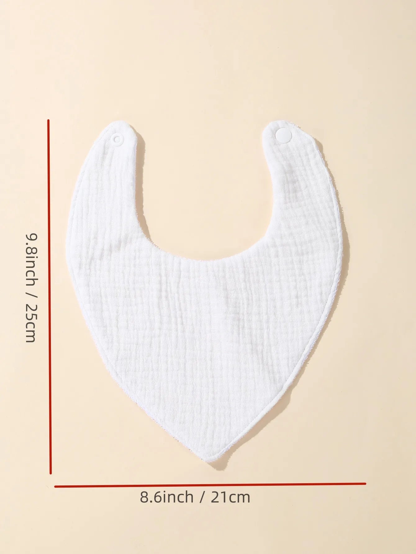 New Cotton Baby Bib Soft Waterproof Triangle Saliva Towel Adjustable Button Print Infant Boy Girl Feeding Burp Cloth Cute Bibs