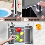 Soap Dispenser for Kitchen Sink, Kichen Sink Soap Dispenser, Extension Tube Kit, Under Sink Soap Dispenser Pump, No Need More Re