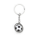 Leather Football Keychain New Exquisite Key Chain Souvenir Decoration Toy Keyring Ring School Reward for Kid Pendant Accessory