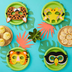 Cosplay Party Masks Jungle Animal Felt Mask Kids Role Play Games Mask Children's Dress Up Party Mask Christmas Halloween Gift