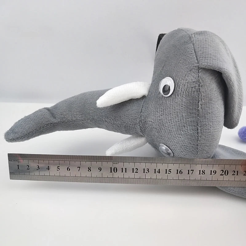 Animal Performance Elephant Hair Accessories Cosplay Halloween Party Decorative Headband Forest Style Xmas Elephant Headpiece