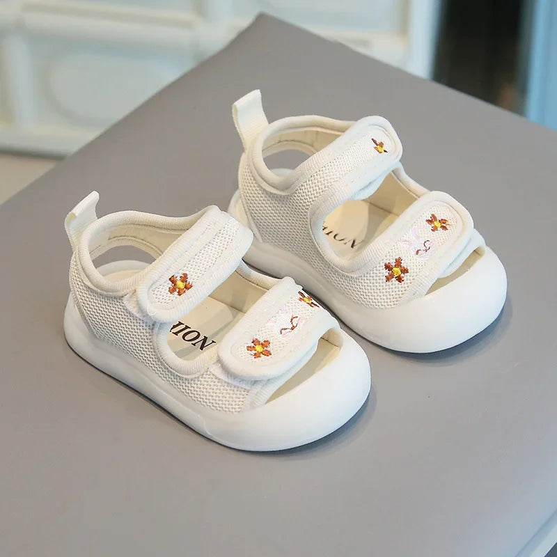 Baby Soft Sole Summer Sandals Breathable Non Slip Walking Shoes