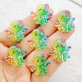 20Pcs Cute Resin Cartoon Shell, Starfish, small fish, seahorse, for Scrapbooking, Wedding Decor & DIY Jewelry Making Accessories