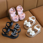 Girls Bow Princess Sandals Stylish Summer Footwear for Kids