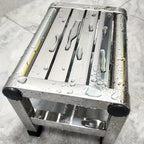 Multi Functional Stainless Steel Stool - Durable Thick & Sturdy Stool, Ideal for Living Room, Bathroom, Kitchen, Corridors