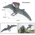 Oenux Classic Jurassic Dinosaur Brinquedo Quetzalcoatlus Ljahjas Pterodactyl Action Figures AnimalS Model PVC Collection Kid Toy
