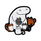 Funny Cartoon Characters Flork Enamel Pins No Me Ofrezcan Pan Simple Figure Brooches Lapel  Badge Jewelry Gifts for Friends