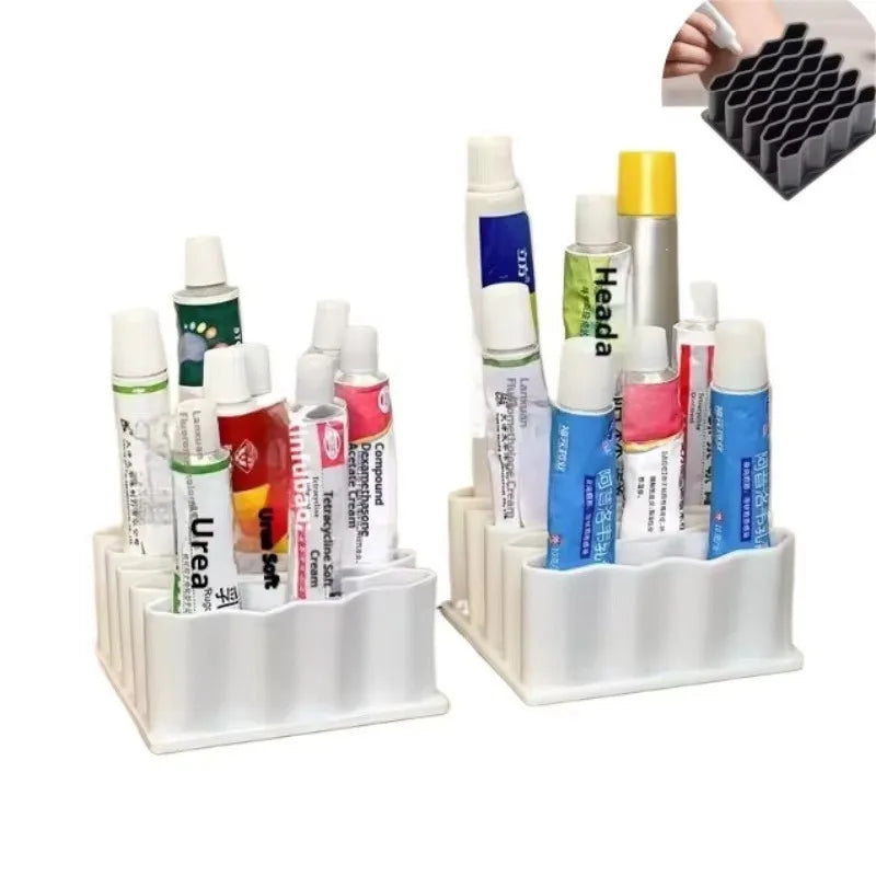 Multi Purpose Pen Holder with Desktop Storage Compartments