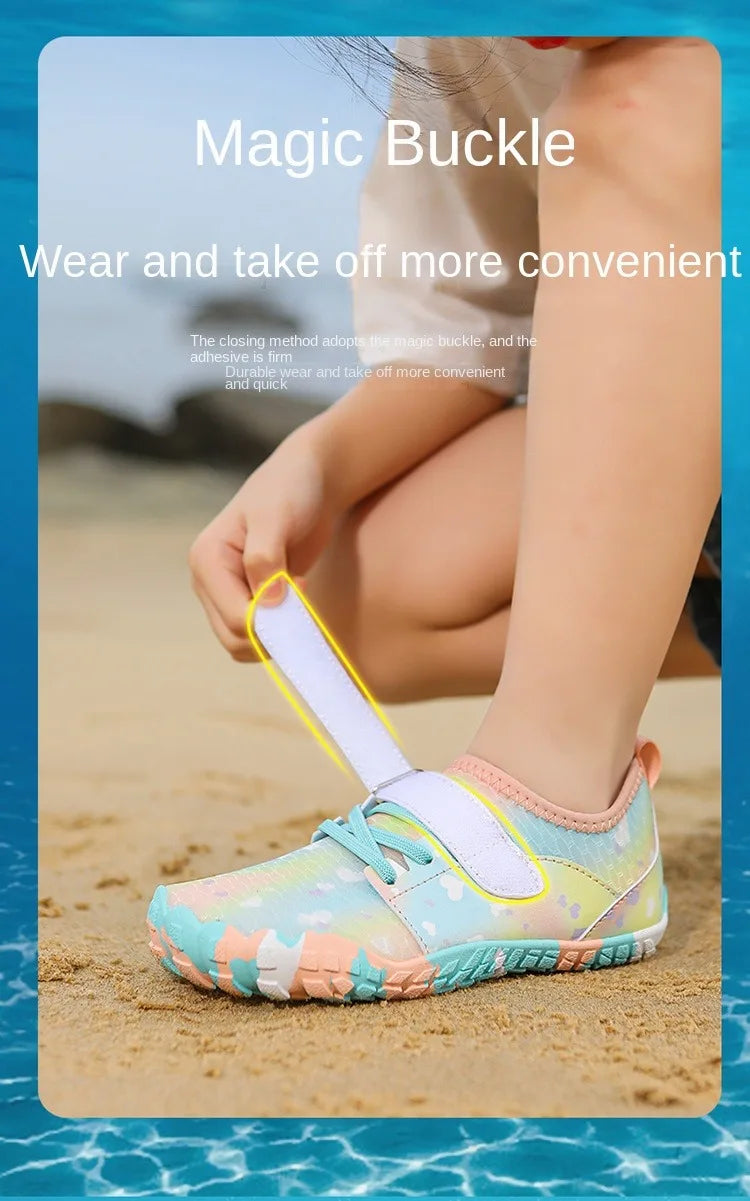 Kids Quick Dry Water Shoes Anti Slip Beach Sandals