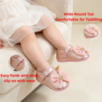 Baby First Step Shoes Breathable Non Slip Toddler Princess Lace