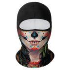 Cycling Mask Skull Quick-drying Sunscreen Balaclava Men's Motorcycle Elastic Helmet Lined Ghost Full Face Windproof Headgear