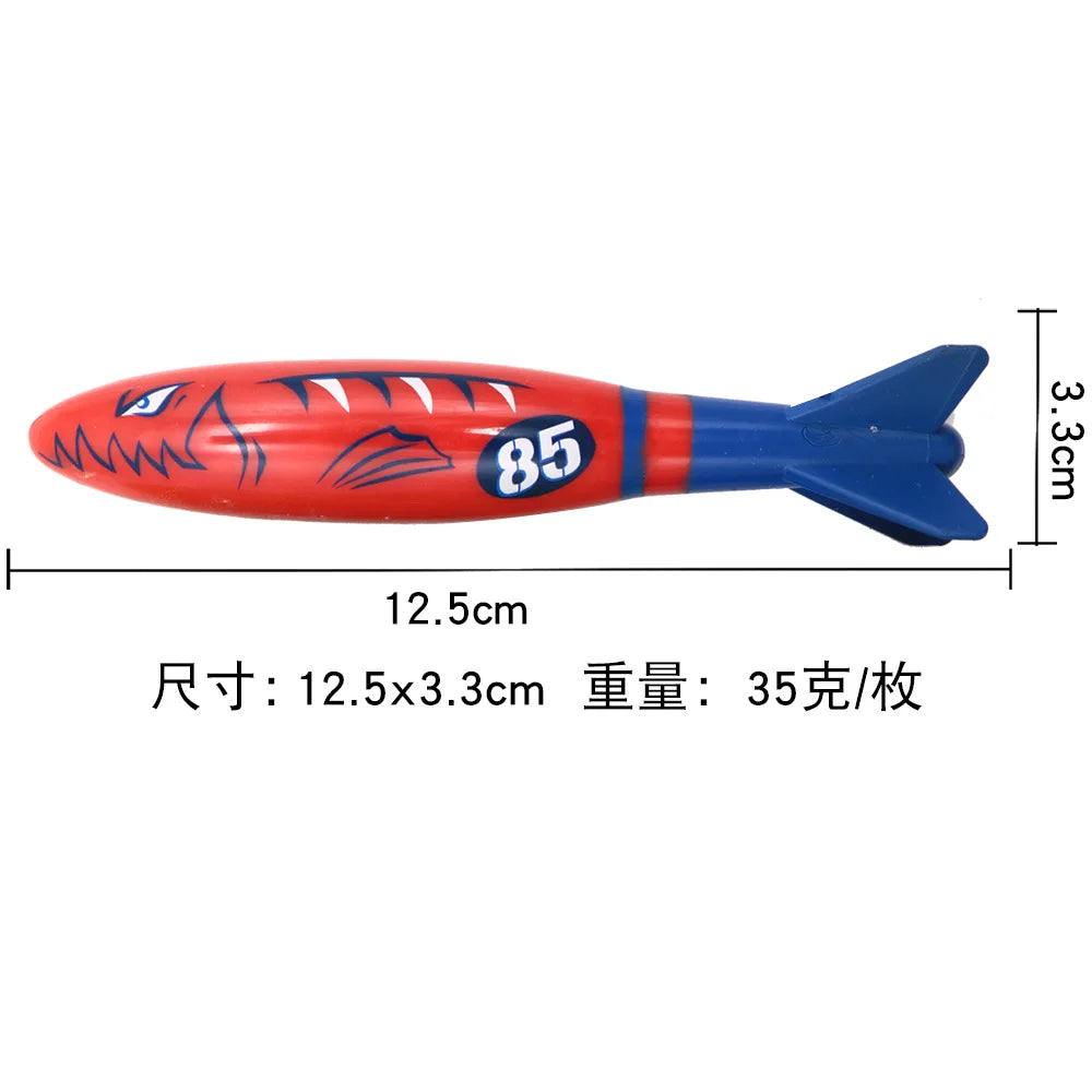 Diving Toys Breath Closure Training Water Underwater Toy Set Children's Swimming Pool Treasure Hunt Water Ring Diamond Kids Toys