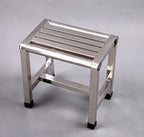 Multi Functional Stainless Steel Stool - Durable Thick & Sturdy Stool, Ideal for Living Room, Bathroom, Kitchen, Corridors