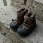 2025 New Winter Children Snow Boots For Boys Waterproof Warm Fur Rubber Sole Non-slip Fashion Girls Boots EU 26-37