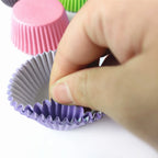 200/300/500pcs Mixed Color Baking Cups Cupcakes Muffin Liners Paper Cup Molds Greaseproof  Wrapper for Party Wedding Birthday