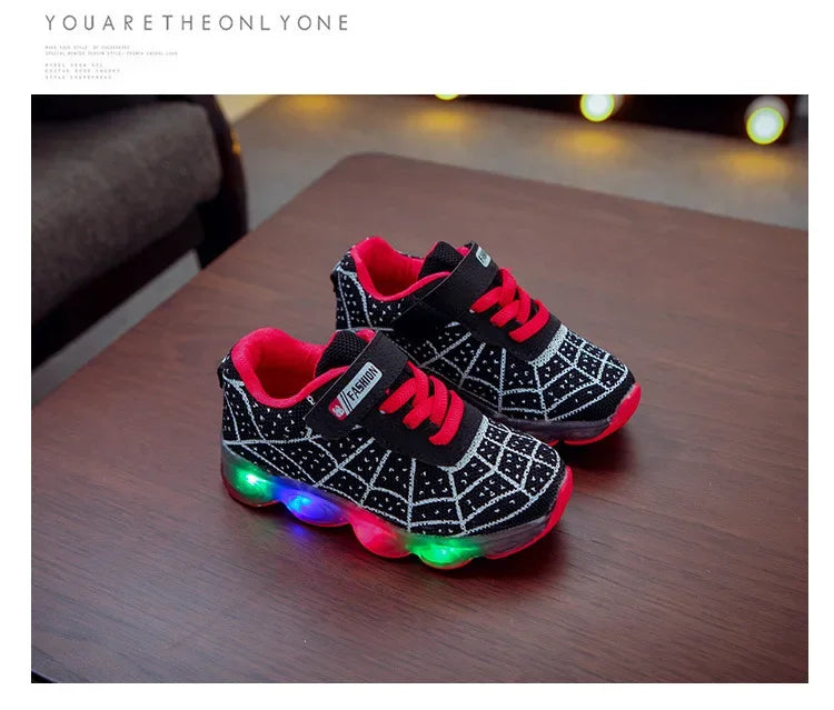 Kids Cartoon Sneakers Breathable Casual Sport Shoes for Children