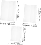 Transparent Book Covers Fit A4/16K/22K Textbook Paperback Book Sleeve Protector Waterproof PP Clear Self Adhesive Closure