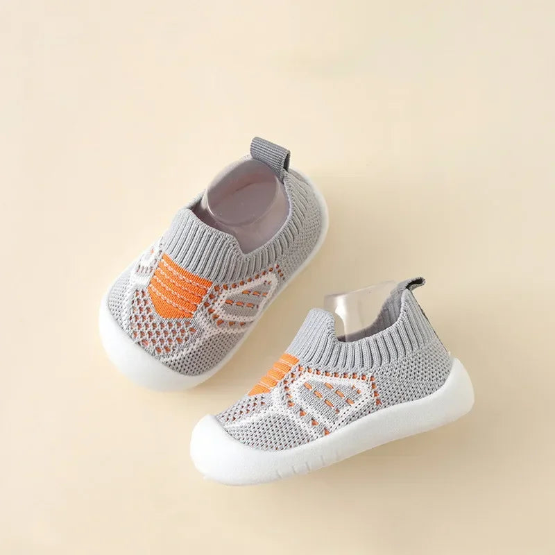 Baby Anti Slip Mesh Shoes Soft Sole Crib Walking Socks