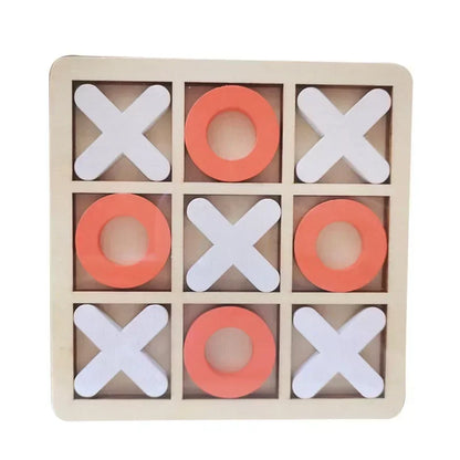 Montessori Wooden Mini Chess Board Game Educational Toy