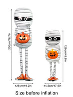 1pc Halloween Mummy balloon, Mummy Pumpkin ForHalloween Decorations, Trick or Treat Party Decoration Supplies, Party Decorations