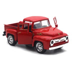 1:32 Red Vintage Metal Truck Pull Back Model Toy