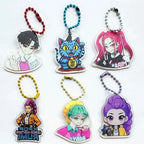 32 Pack Blind Bag Acrylic Keychain Mystery Grab Bag for School Backpack Anime Kids Gift Collectibl