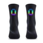 WEST BIKING Professional Cycling Breathable Socks Bicycle Racing Compression Socks Men Soccer Basketball Sports Reflective Socks