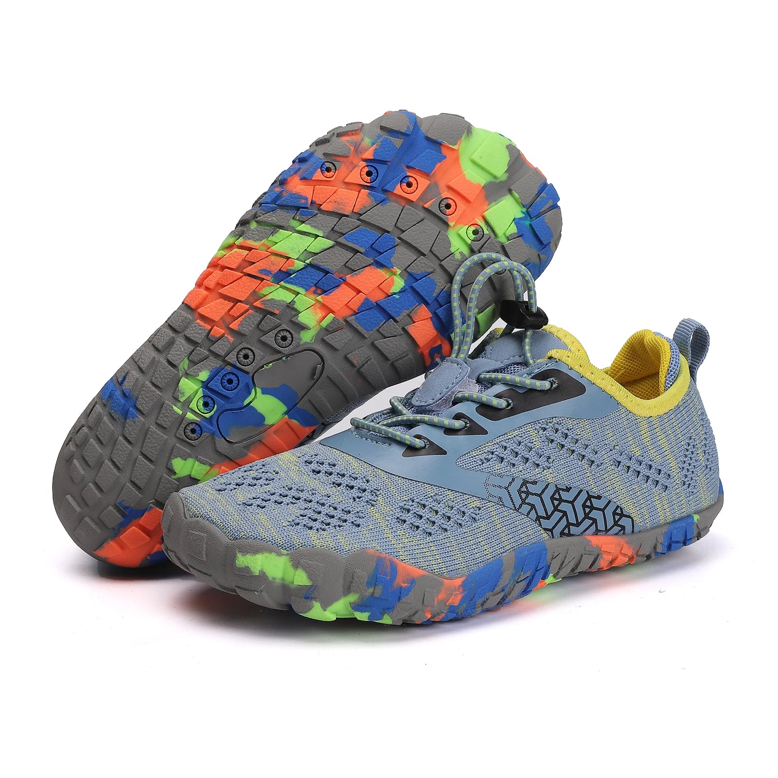 Kids Aqua Shoes Quick Dry Beach Barefoot Water Shoes Boy Girl Drainage Swim Sandals Diving Boating Surfing Sports Wading Sneaker