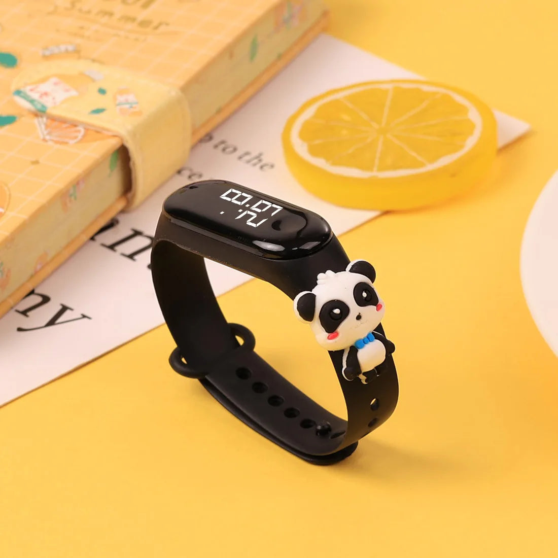 3D Cartoon Superhero LED Watch for Kids – Sports Digital Watch