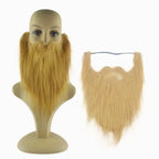 Pirate beard and sideburns simulation facial hair set for Halloween masquerade party stage costume